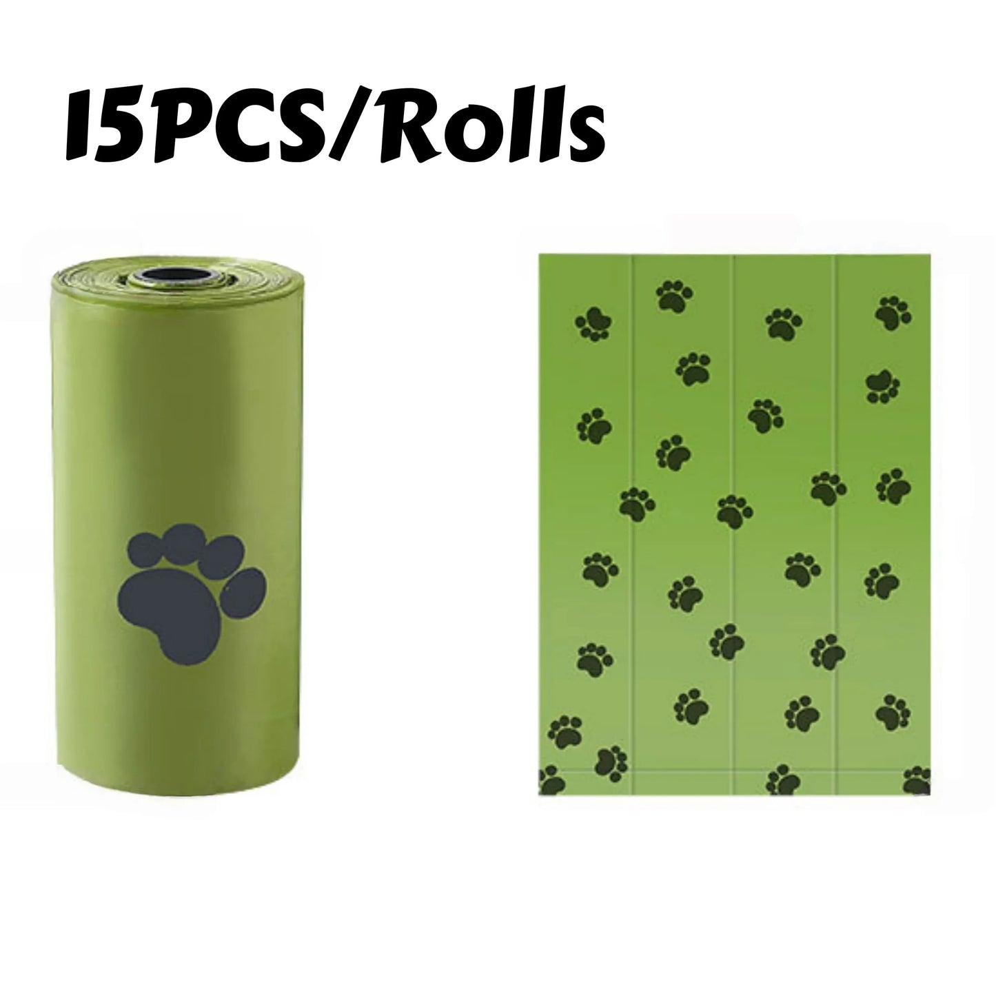 30-1200PCS Rolls Biodegradable Poop Dog Bags - Thickened Dog Waste Bags for On-The-Go Outdoor Cleanup & Environmentally Friendly