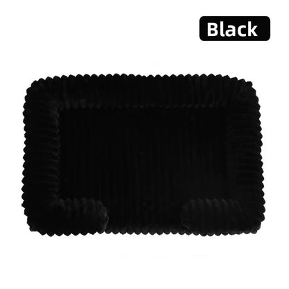 S M L XL XXL Calming Dog Bed Orthopedic Memory Foam Sofa Couch Waterproof Removable Cover Plush Mat for Small Medium Large Dogs